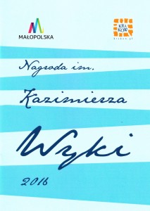 Nagroda im. Kazimierza Wyki (2016)